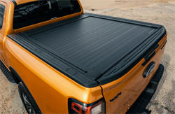 Roll cover EVOe elektrisk betjent roll cover i Sort Mountain Top fra RealTruck til Ford Ranger D/C Årgang 2023+